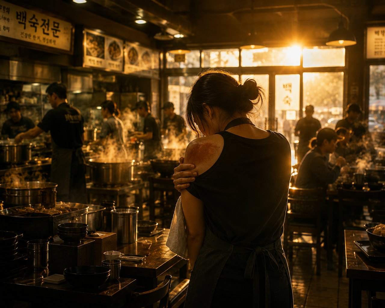 음식점 서빙 중 뜨거운 국물 화상, 손해사정사 선임으로 시설물배상책임보험 보상